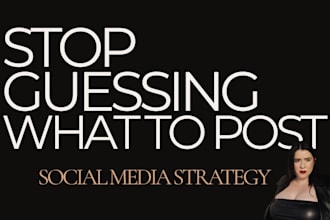 audit your social media and create a custom content strategy