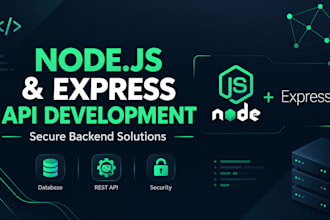 build secure rest apis and backend systems using nodejs and express