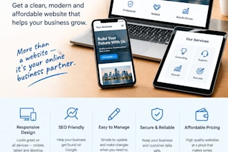 create and maintain your company website