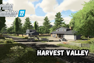 create realistic farming simulator 25 maps with custom farm field