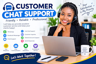 provide professional customer chat support
