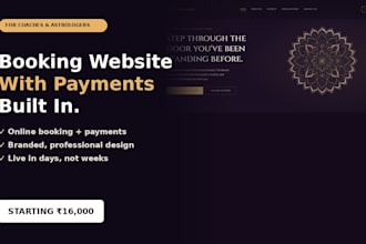 design a professional business website that builds trust