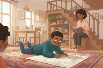 illustrate children book illustration, book illustration, children illustration