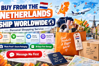 buy and ship any product from the netherlands to your address worldwide
