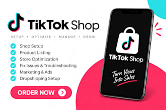 setup tik tok shop
