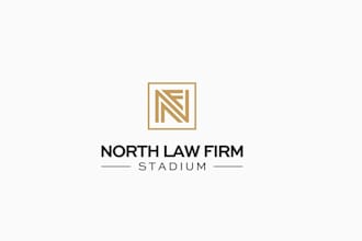 design a professional attorney and law firm logo