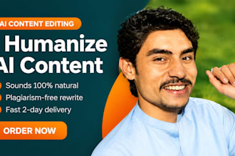 humanize ai content to sound natural and human