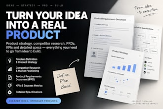 turn your app idea into a product roadmap, prd and technical plan
