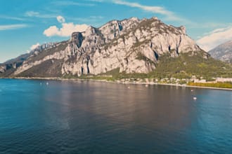 create cinematic drone footage for your project