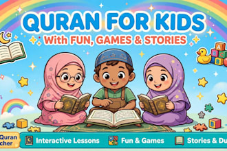 teach quran to kids with fun duas and stories