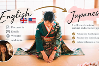 provide naturally handcrafted japanese translationspanese language