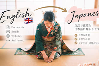 provide naturally handcrafted japanese translationspanese language