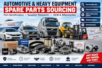 source and supply automotive and heavy equipment spare parts