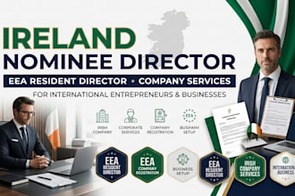 provide ireland nominee director, resident director and company services