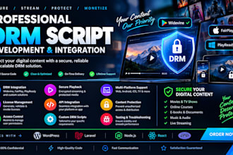 develop, customize, or integrate a secure drm