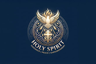 design a meaningful and elegant holy spirit logo