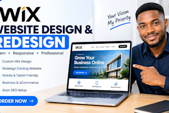 wix website design and redesign wix website redesign wix website development