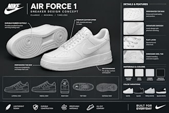 do shoe design custom sneaker footwear 3d model and photorealistic for you