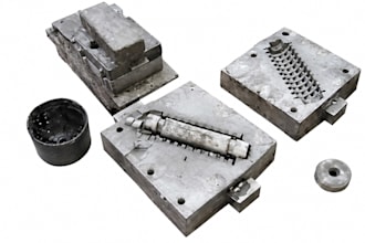 design metal casting molds for sand casting and manufacturing