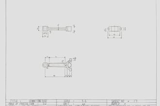 convert hand sketch to autocad drawing precisely dimensions