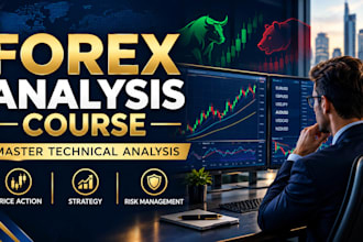 teach you forex analysis technical analysis and trading strategy price action
