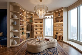 create custom walk in closet, kitchen cabinet shop drawing with 3d rendering