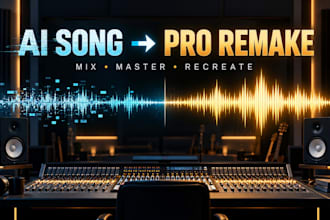 professionally remake your suno or ai generated song