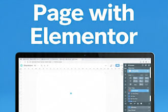 design responsive wordpress website with elementor