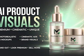 create professional ai product mockups and product visuals