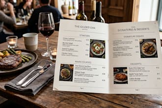 design restaurant menu food menu cafe menu bar menu digital menu