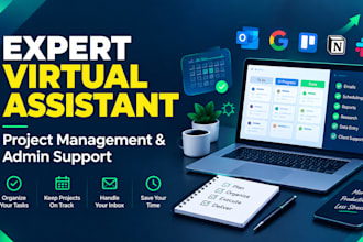 be your expert virtual project manager and assistant