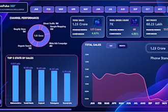 create a professional power bi dashboard