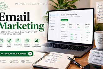 provide professional email marketing campaigns and email support
