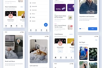 graphic design and web and app design