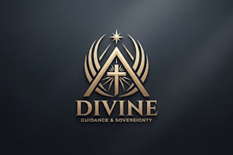 design a meaningful and powerful god logo for your brand