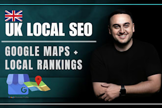 do UK local SEO and google maps optimisation for your business