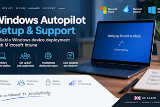 configure and troubleshoot windows autopilot with intune
