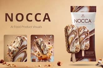 create realistic ai food product images