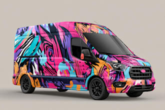car wrap vehicle wrap truck wrap racing car wrap