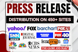 do press release writing and editing