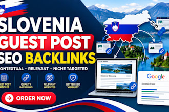 do slovenia guest post backlinks for website SEO google ranking