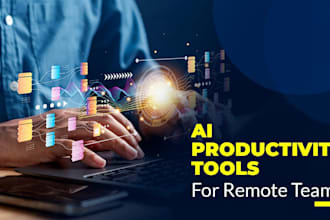 develop saas ai remote team productivity website, remote work management app