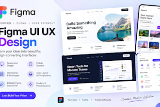 do figma website design UI UX design and figma web design