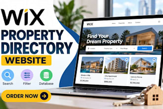 develop wix cms directory property listing dynamic pages database system setup