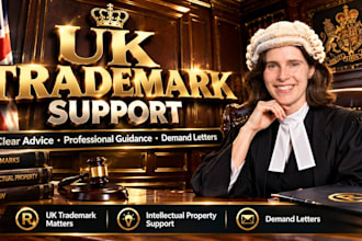 provide uk intellectual property trademark advice and drafted demand letters