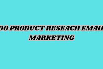 do product reseach email marketing