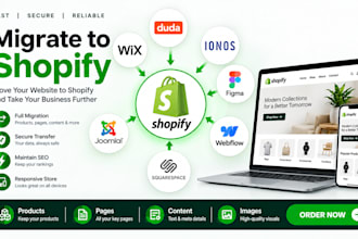 migrate duda ionos figma to webflow squarespace joomla wix to shopify store