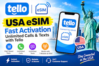 set up, activate and troubleshoot your tello esim