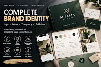 create a professional brand style guide