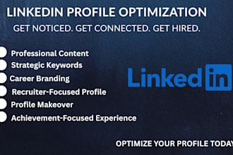 optimize your linkedin profile professionally